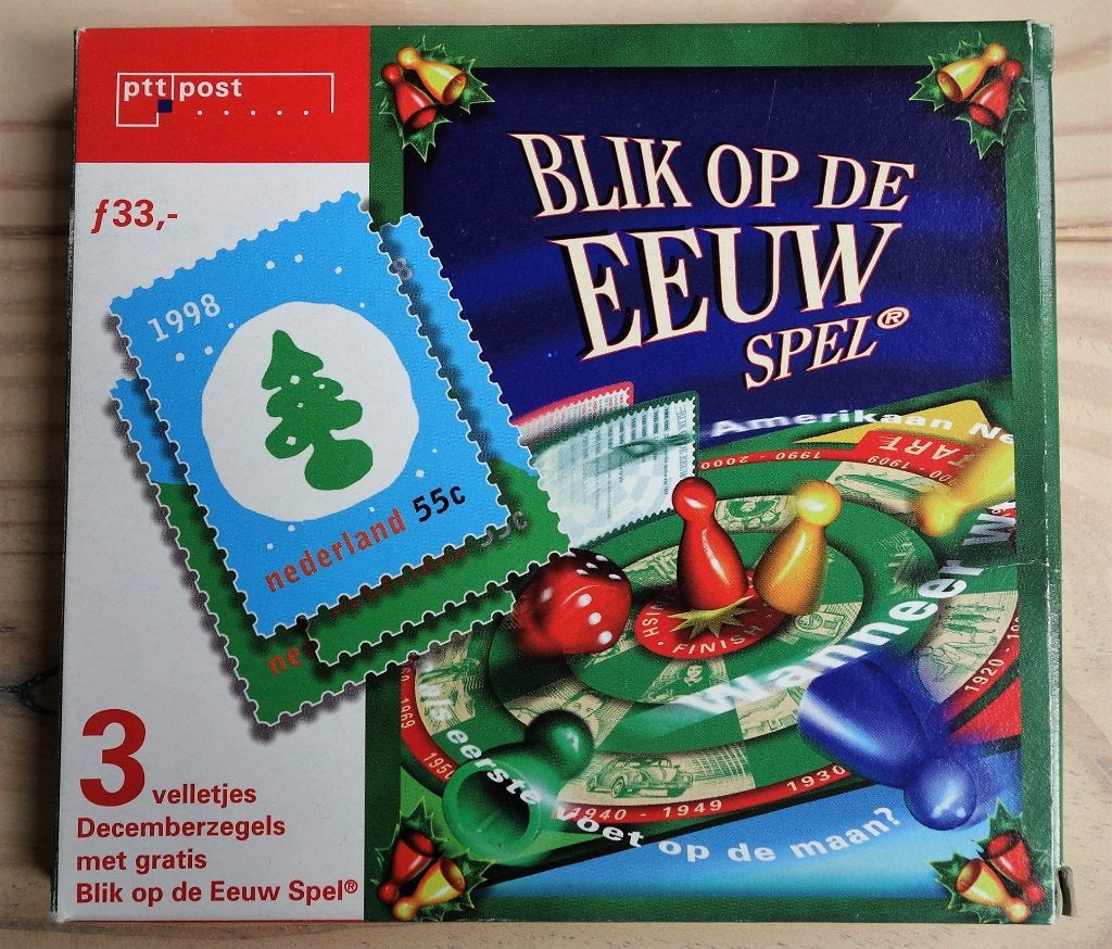 Blik op de eeuw spel van PTTPost, reisspel €6 incl verzenden, Hobby en Vrije tijd, Gezelschapsspellen | Bordspellen, Een of twee spelers