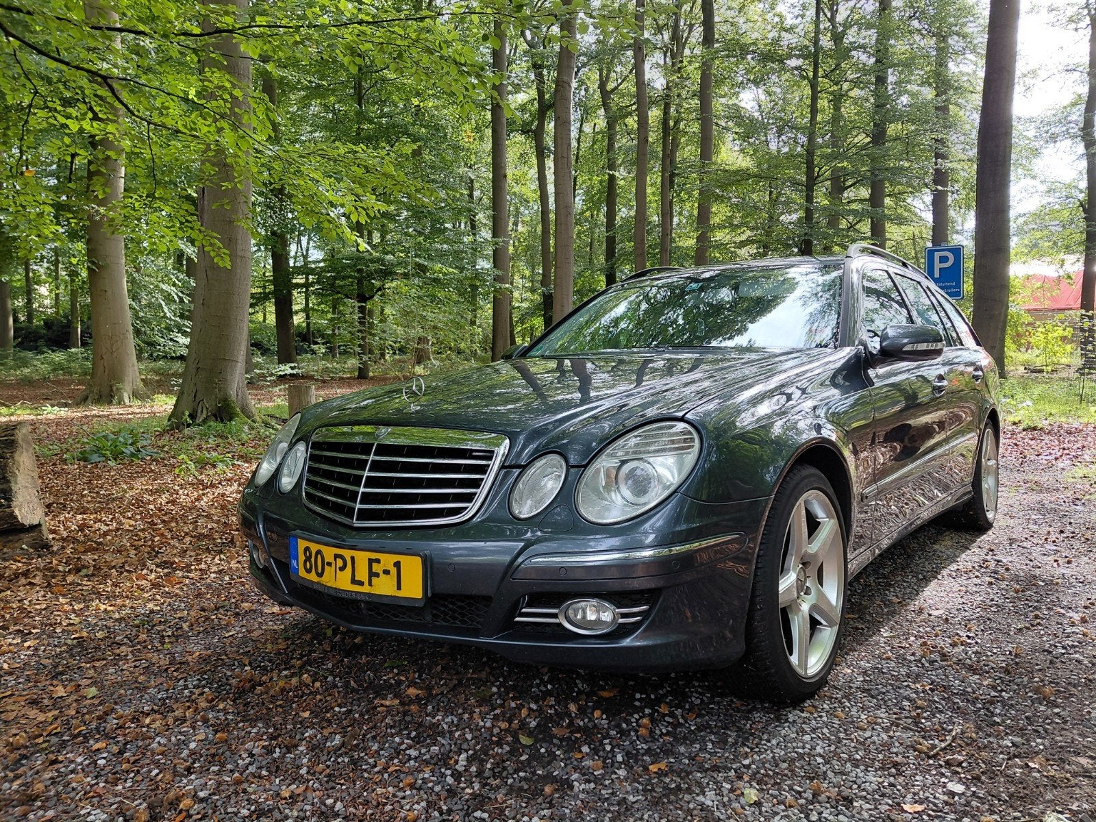 Mercedes-Benz E-Klasse 3.0 CDI E320 Combi AUT 2007 Grijs, Auto's, Automaat, Achterwielaandrijving, 2987 cc, Stationwagon