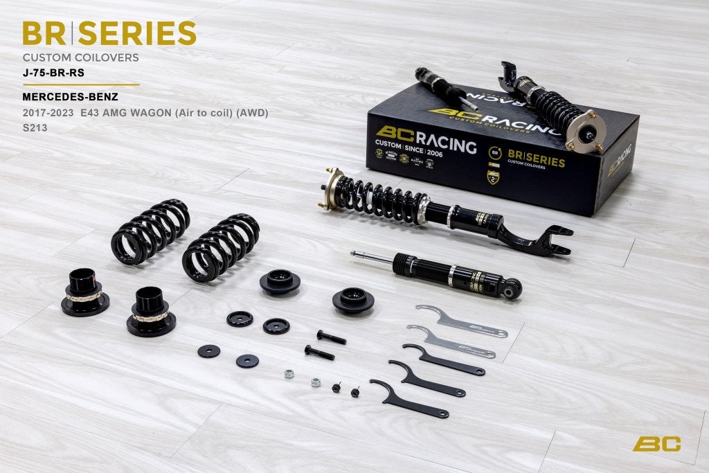 BC Racing schroefset verlaging Mercedes E43 AMG Wagon 17-23, Ophalen of Verzenden