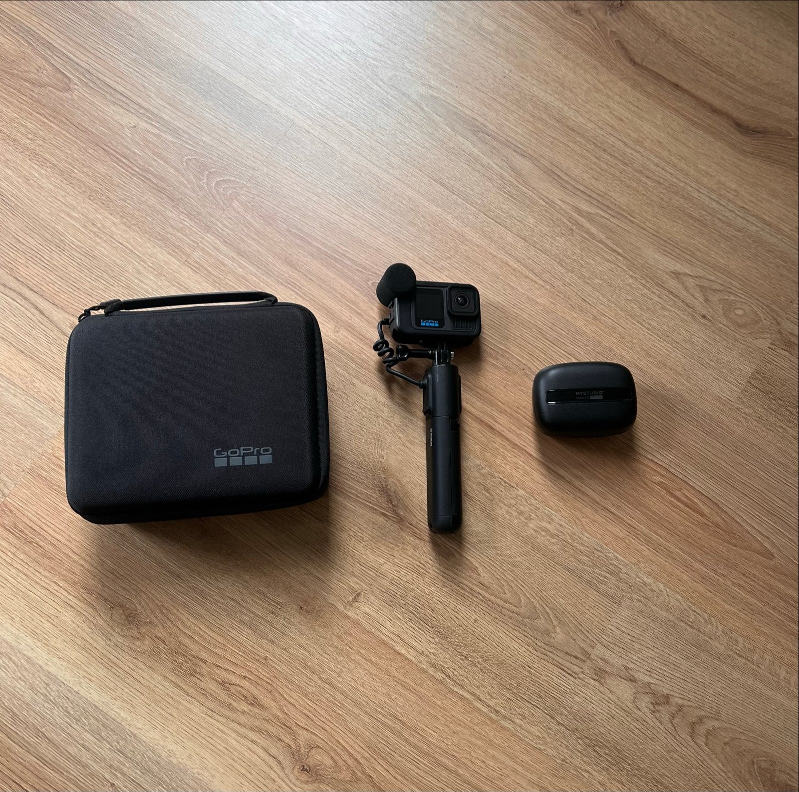 GoPro Hero 13 Black Creator Edition met draadloze microfoons, Ophalen of Verzenden, Zo goed als nieuw, GoPro