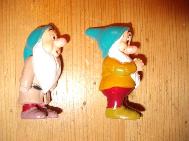 Sneeuwwitje Disney mattel figuren tekenfilm dwergen, Ophalen of Verzenden, Gebruikt