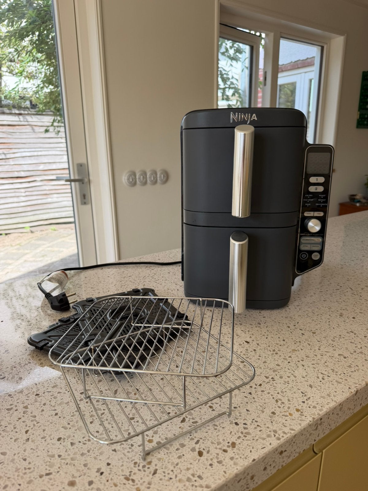 Ninja Double Stack XL Airfryer, Ophalen, Zo goed als nieuw