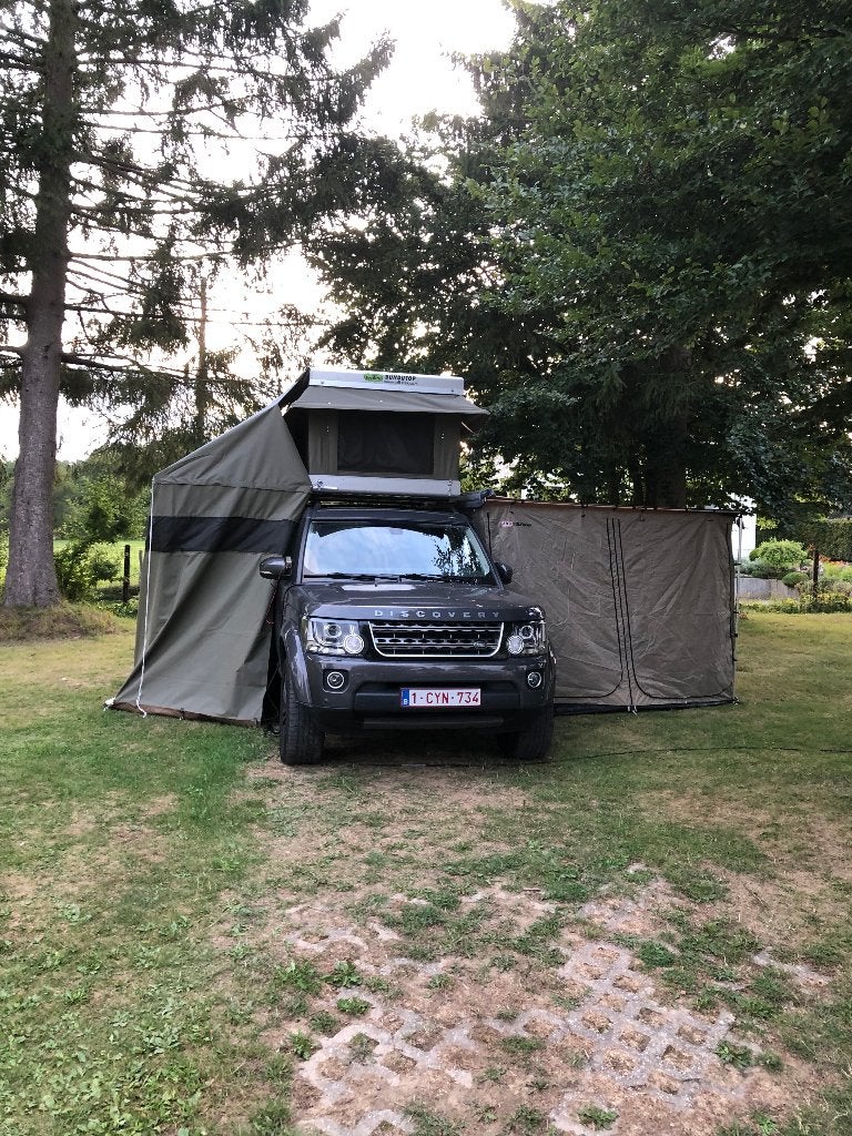 Daktent met  complete uitrusting, Ophalen, Zo goed als nieuw, Tot en met 2