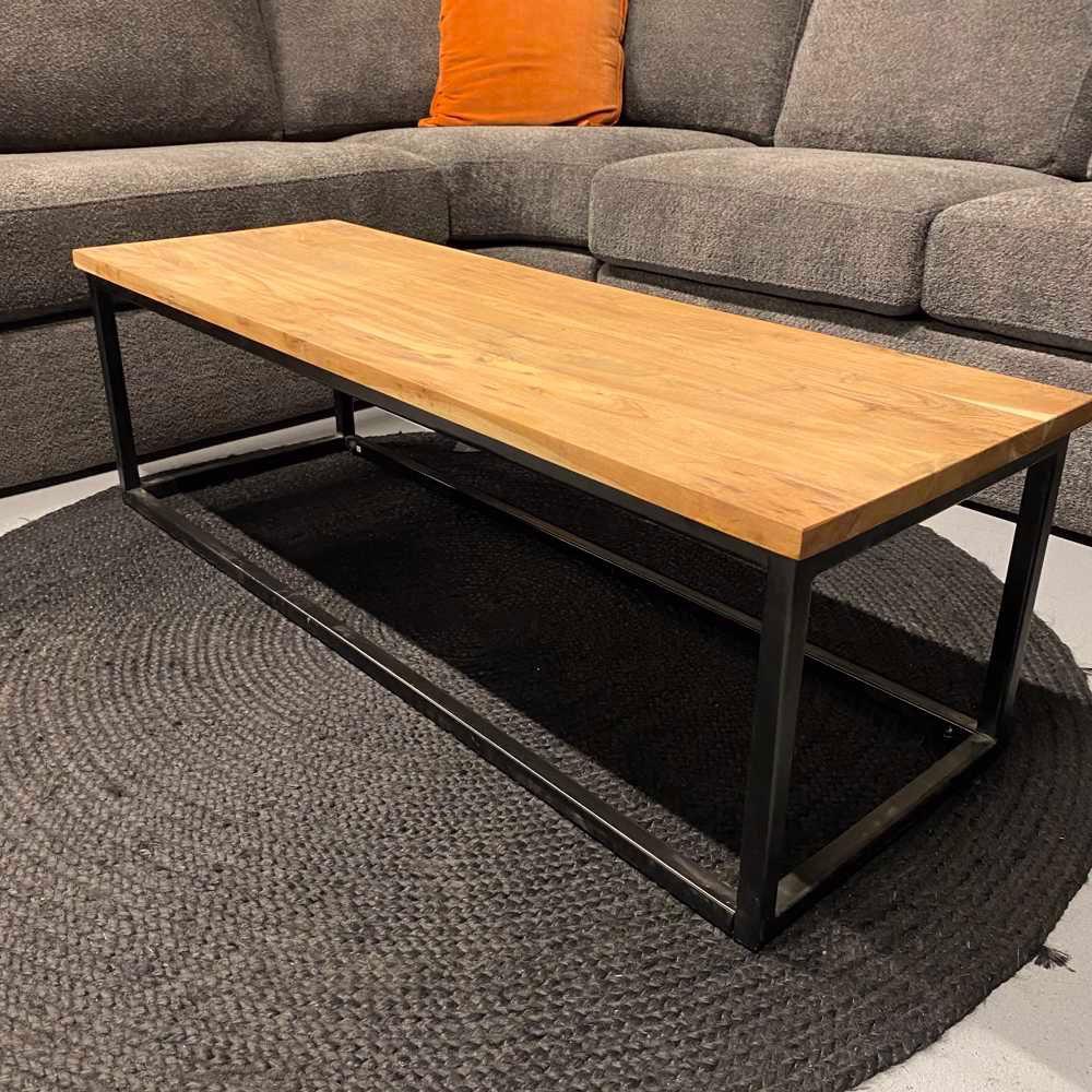 Tv-meubel | Monaco | 130 | Acaciahout, Ophalen, 100 tot 150 cm, ., Modern | Luxe | Industrieel