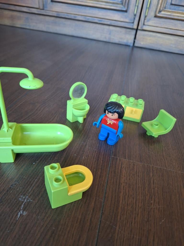 Duplo badkamer, Kinderen en Baby's, Speelgoed | Duplo en Lego, Ophalen, Gebruikt, Duplo