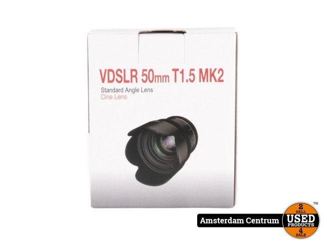 Samyang lens VDSLR 50mm T1.5 MK2 - Nette staat, Flex Ltd., Gebruikt, https://flex.com/contact-us, Nobelstraat 10, 5807 GA Oostrum LB, Limburg, Nederland