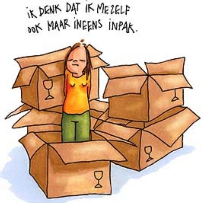 gratis spullen enzo, Ophalen