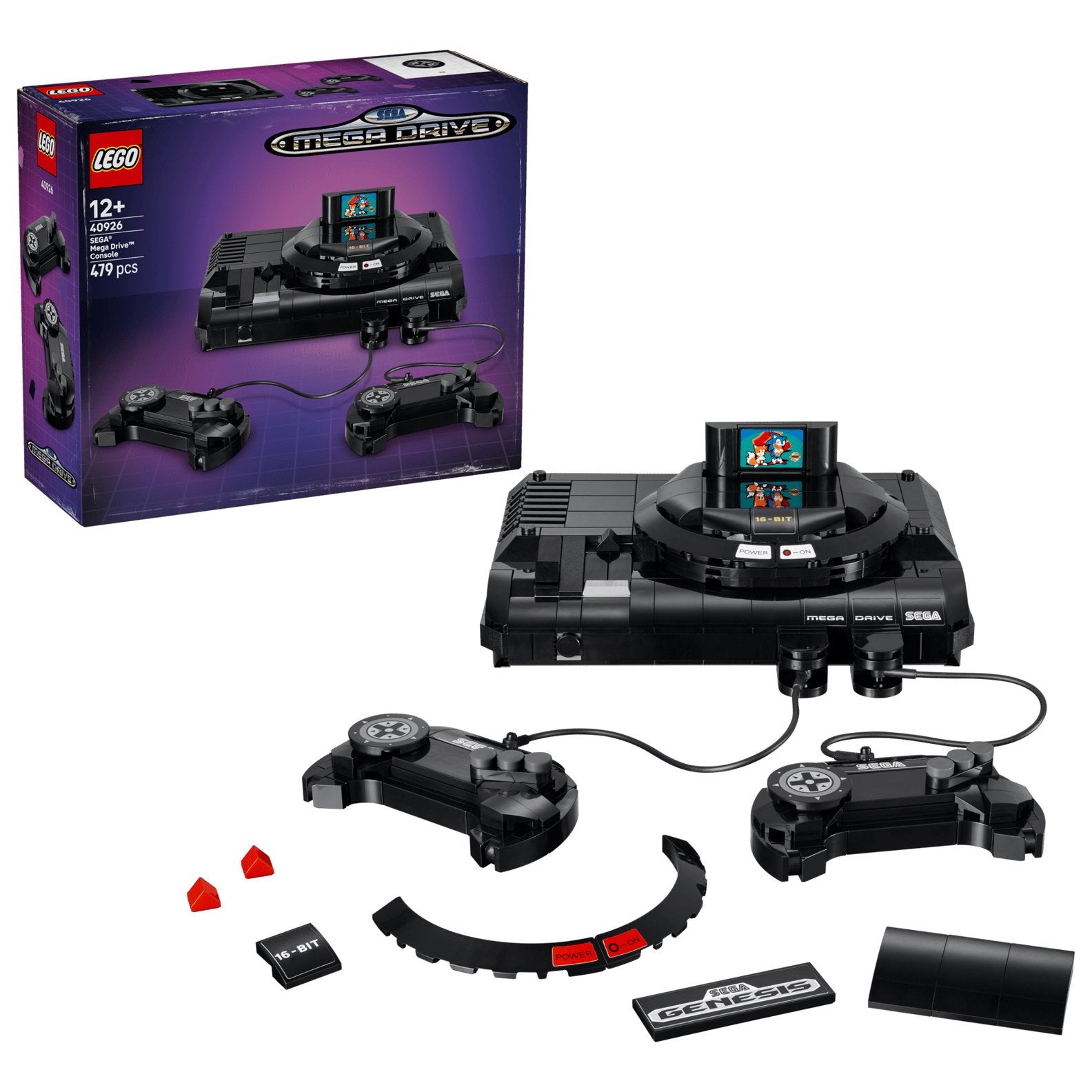 Lego Sega Mega Drive Console 40926, Kinderen en Baby's, Speelgoed | Duplo en Lego, Lego, Lego, Overige thema's, Lego