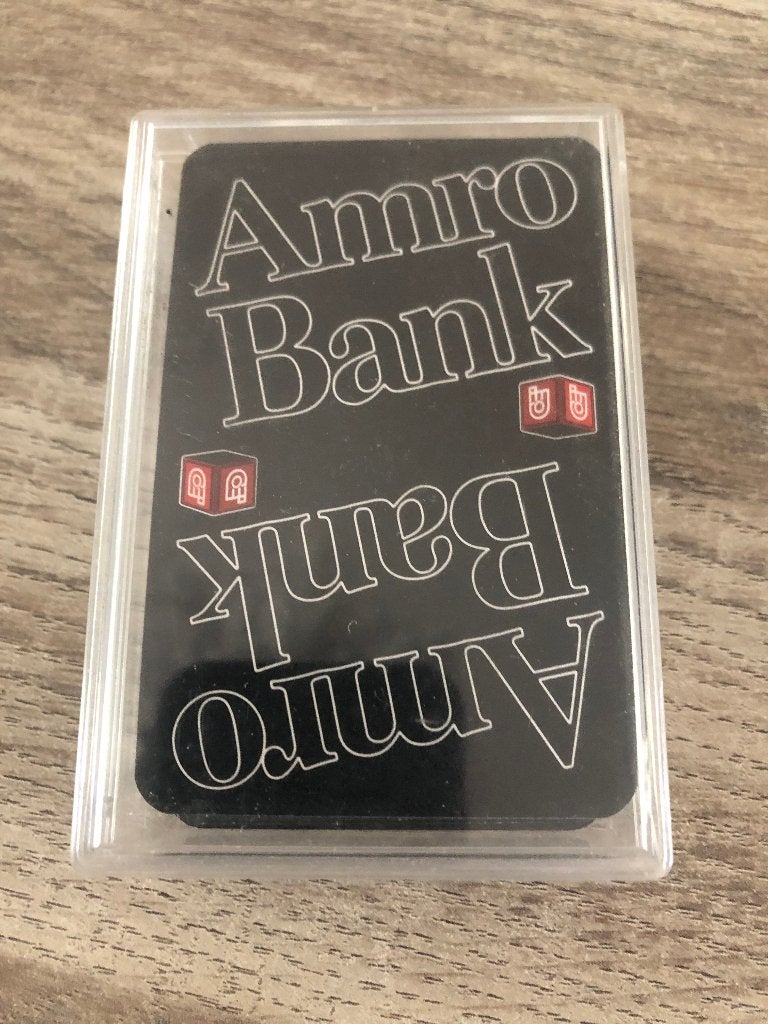 speelkaarten Amro bank, Verzamelen, Ophalen of Verzenden, Zo goed als nieuw, Speelkaart(en)