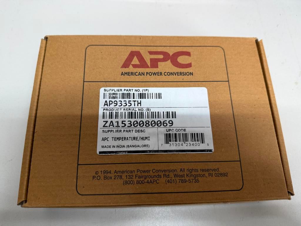 APC Temperatuur/Vochtigheidssensor AP9335TH Nieuw, Computers en Software, Pc- en Netwerkkabels, Nieuw, Ophalen of Verzenden