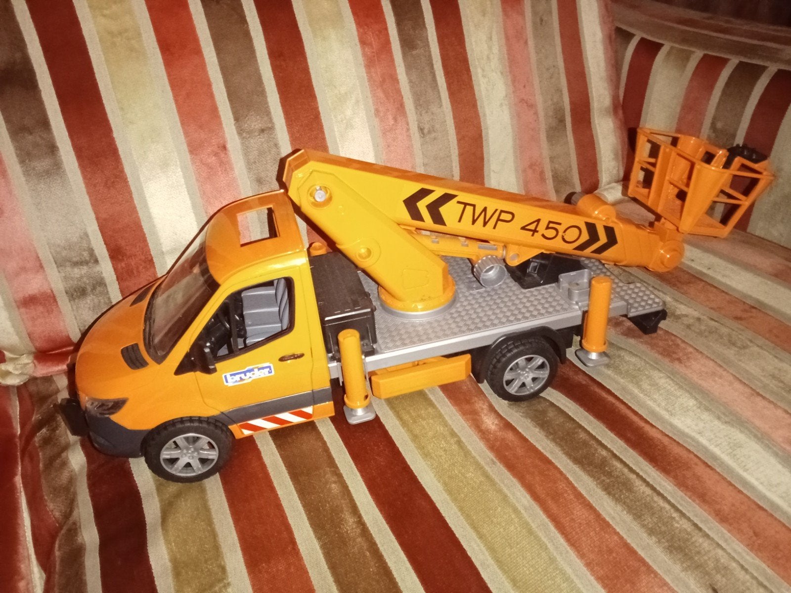 Bruder Mercedes-Benz Sprinter Hoogwerker Speelgoedauto, Ophalen of Verzenden