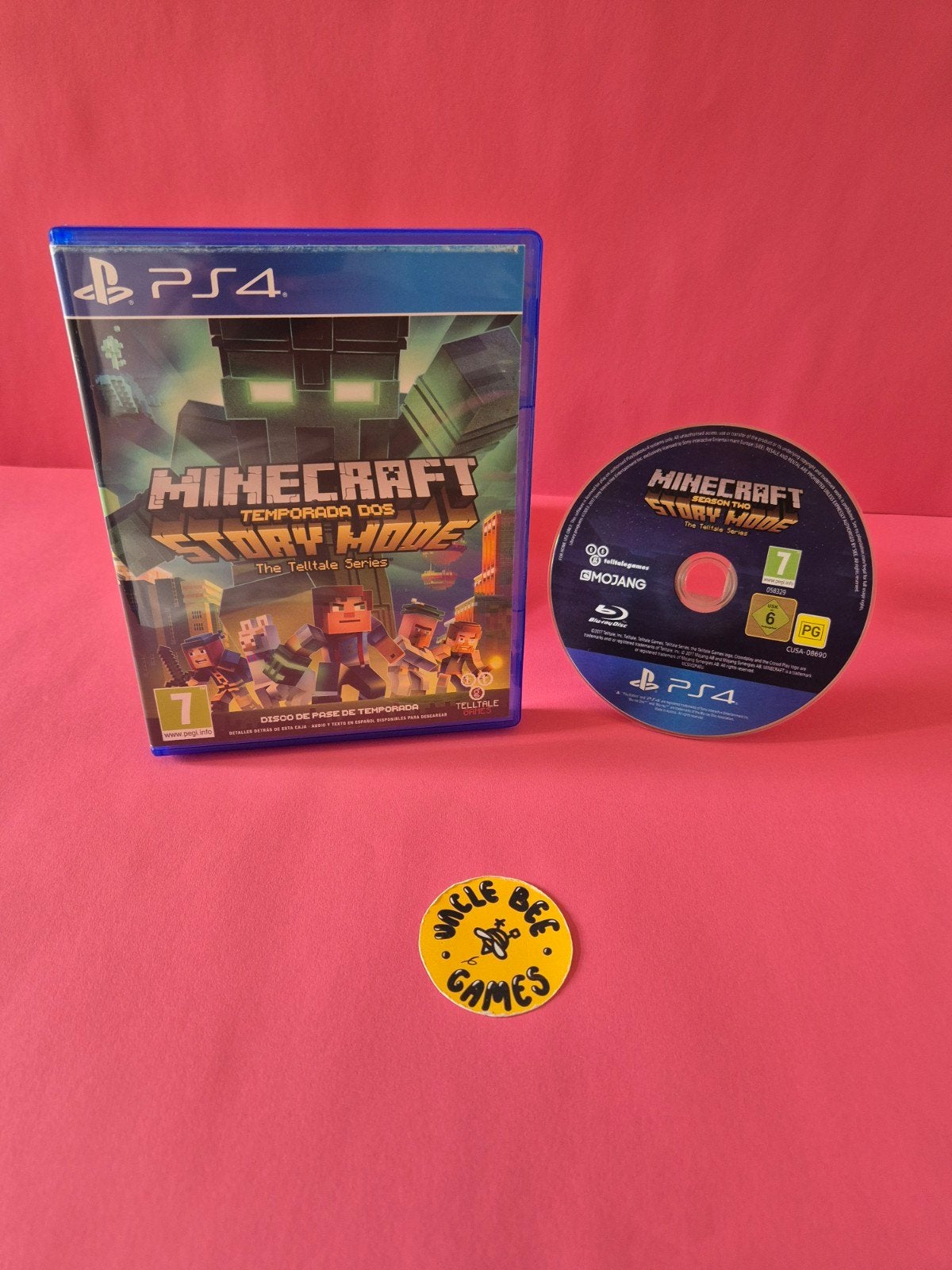 Minecraft Story Mode Season Two, Spelcomputers en Games, Avontuur en Actie, Verzenden, 1 speler, Telltale Games