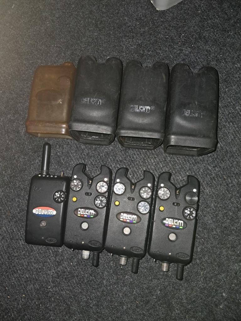 Delkim TXI+ beetmelders set met ontvanger en hoezen, Ophalen of Verzenden, Gebruikt, Overige typen
