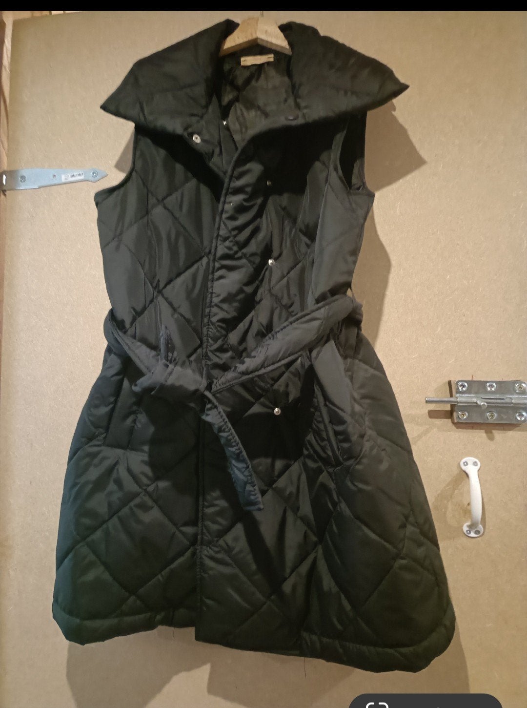 zwarte bodywarmer, Kleding | Dames, Bodywarmers, Ophalen of Verzenden, Zo goed als nieuw, Maat 42/44 (L), Zwart