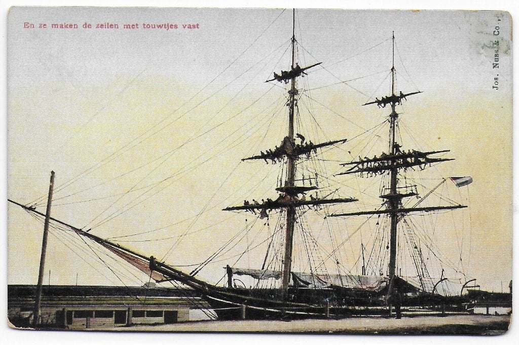 Onze Land en Zeemacht gelopen Ansichtkaart (B7475 ), Ophalen of Verzenden, 1940 tot 1960, Gelopen, Gelderland