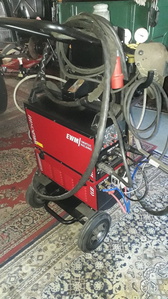 Ewm tig, Doe-het-zelf en Verbouw, Ophalen, Zo goed als nieuw, 150 tot 250 ampère, Tig