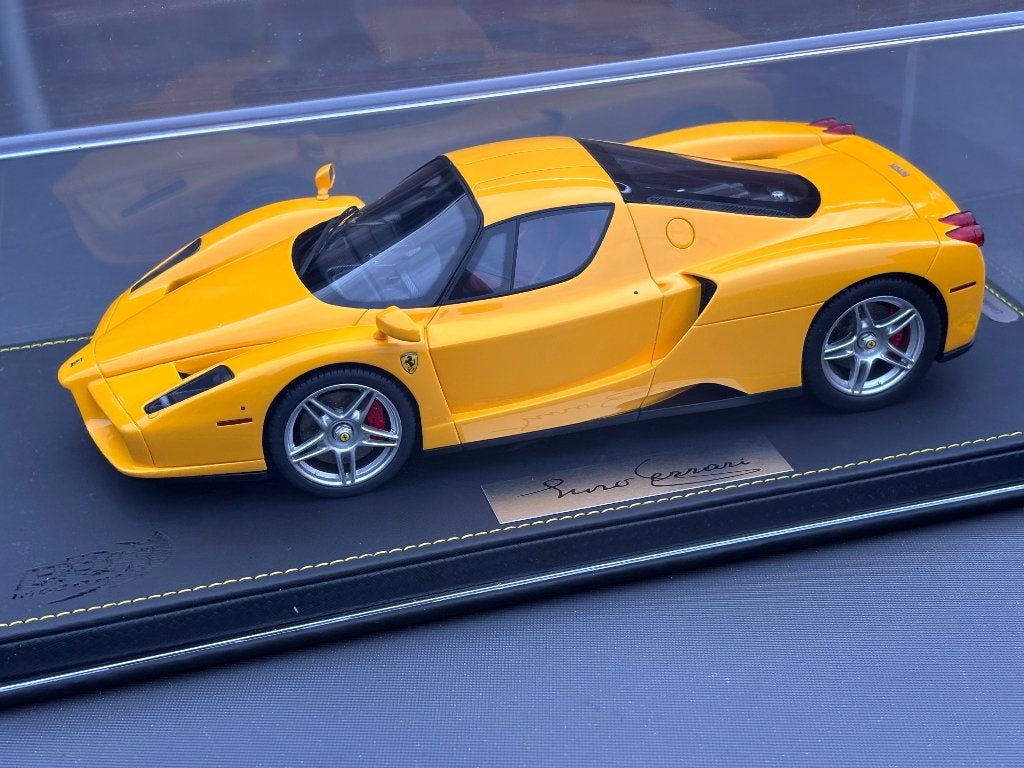 Ferrari Enzo Giallo Modena BBR 1:18 ZELDZAAM ! C4F, Overige merken, BBR, ., Nieuw