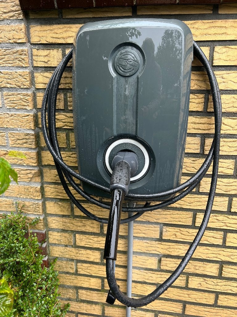 EVbox opladen, Ophalen