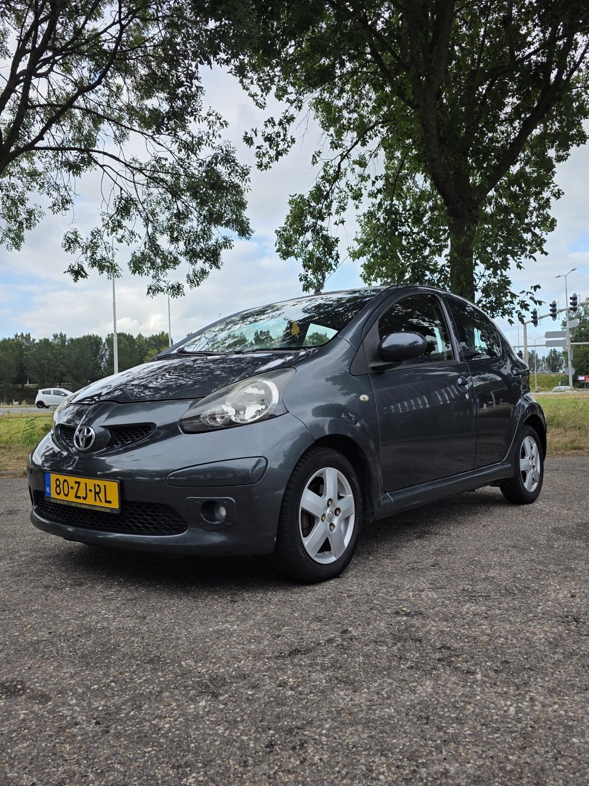 Toyota Aygo Sport 2008 1.0 12V Vvt-i 5DRS Airco Carplay, Voorwielaandrijving, Stof, Zwart, 4 stoelen