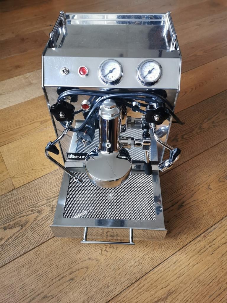 Isomac Tea E61 Espressomachine, Witgoed en Apparatuur, Koffiezetapparaten, Ophalen, Gebruikt, Espresso apparaat, Gemalen koffie
