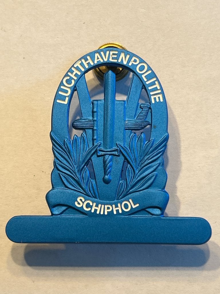 Origineel Korpsbrevet Luchthavenp. Schiphol, Verzenden, Luchtmacht, Nederland, Embleem of Badge