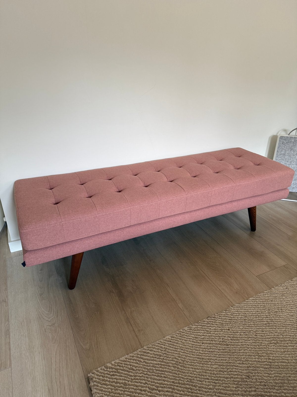 Sofacompany bankje z.g.a.n., Ophalen, Zo goed als nieuw, Rechthoekig, 125 cm of meer