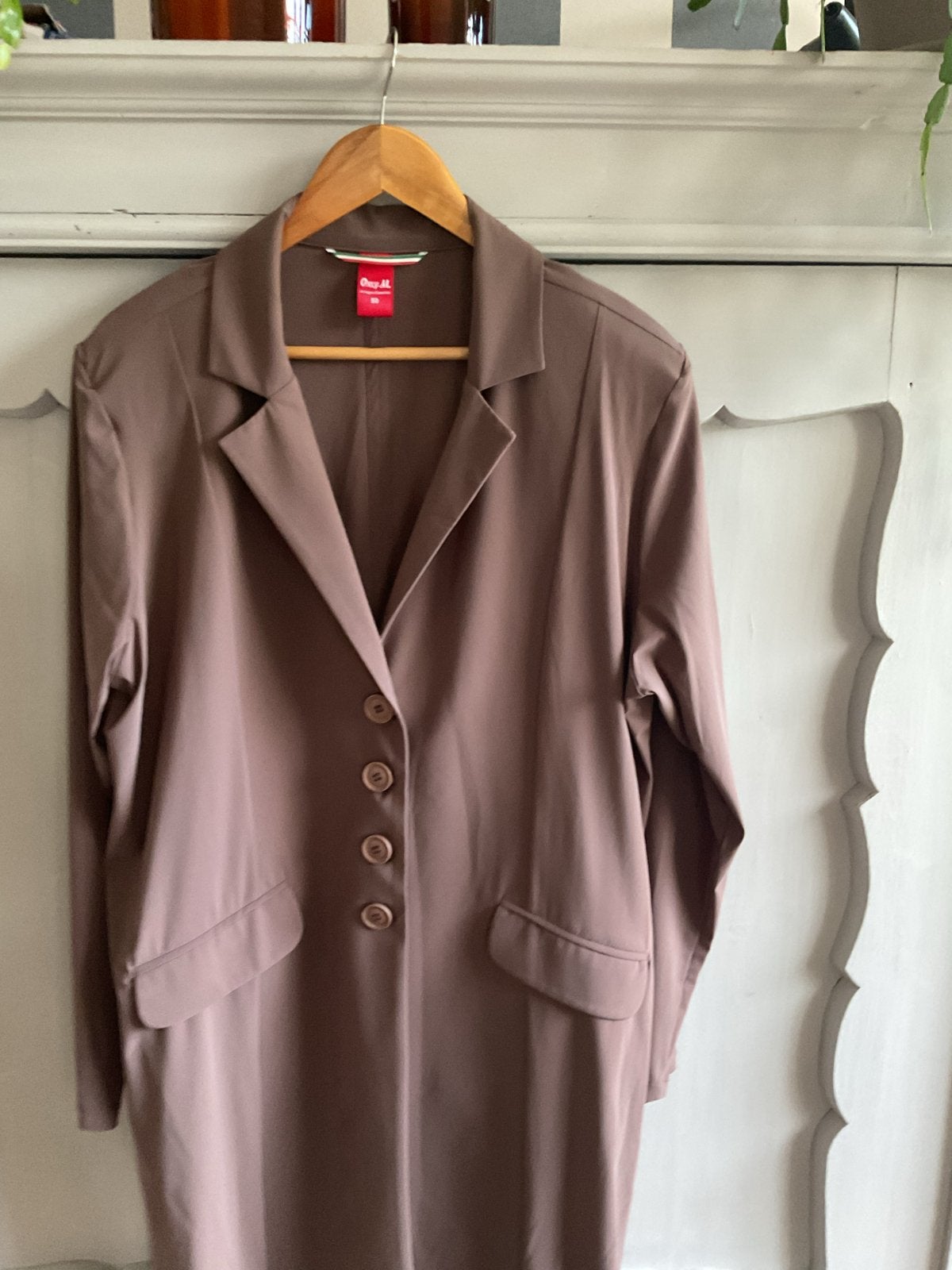Only M Colbert maat 50 Nutella bruin, Ophalen of Verzenden, Zo goed als nieuw, Maat 48/50 (M), Bruin