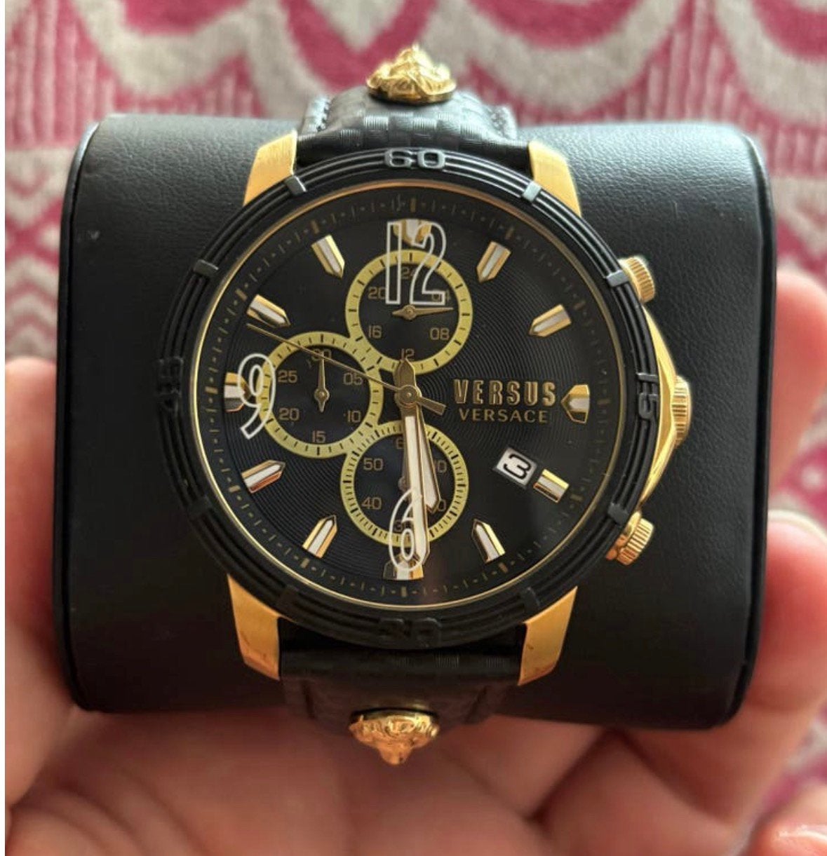 VERSUS VERSACE MILANO horloge, Ophalen of Verzenden, Nieuw, Leer, Overige merken