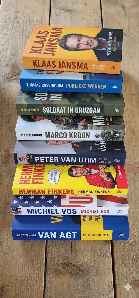 nieke Partij Boeken: Van Agt, Marco Kroon, Herman Finkers ea, Ophalen of Verzenden, Zo goed als nieuw, Nederland