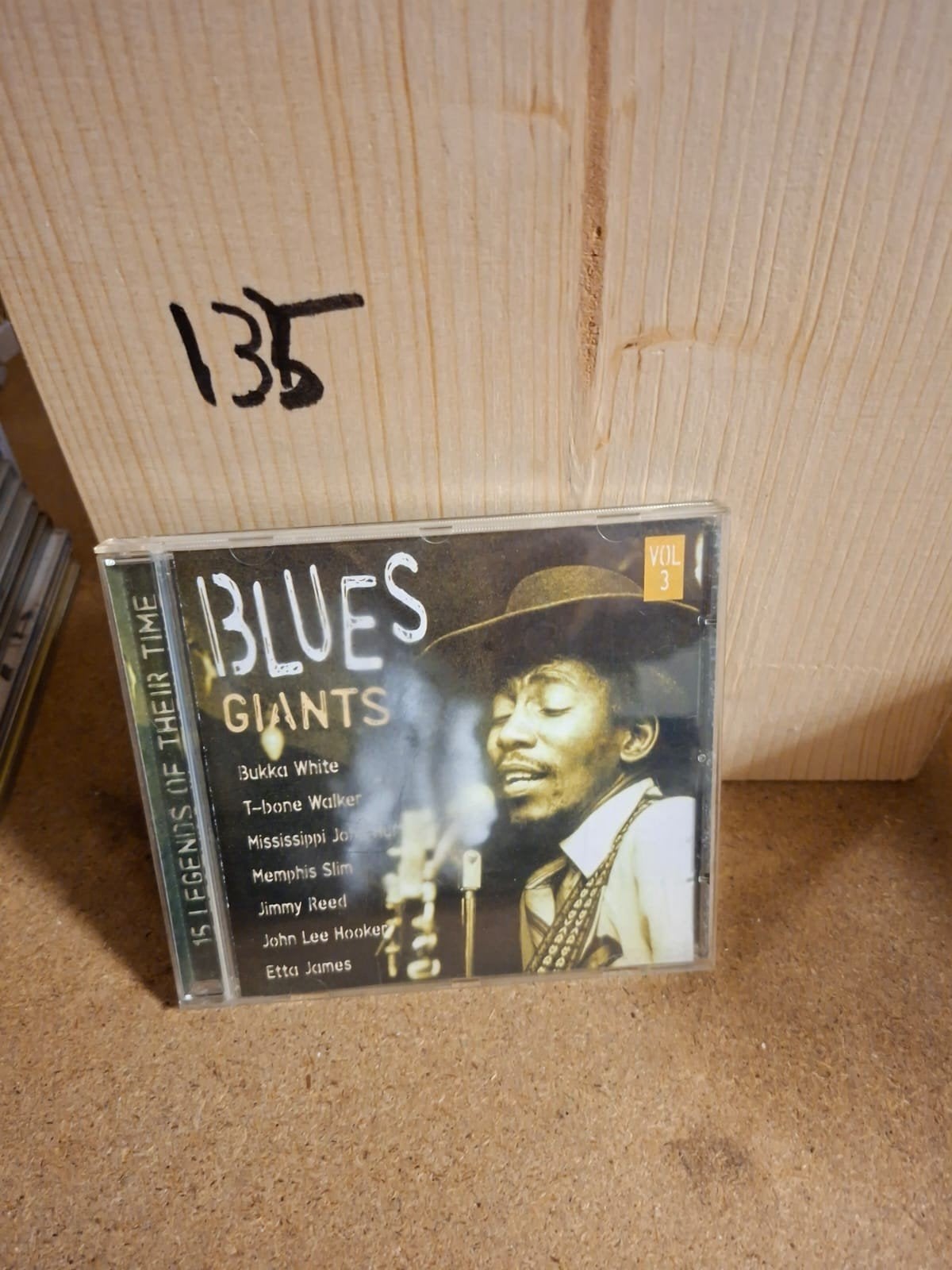 Blues Giants Vol. 3 - 15 Legends of Their Time CD, Ophalen of Verzenden, Gebruikt, Blues, Verzamelalbum
