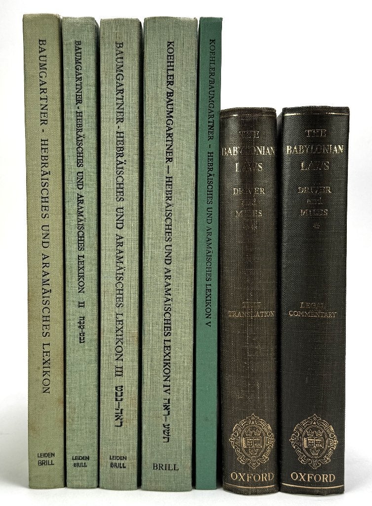 224. Boeken - Judaica en Assyriologie, 1967-1995