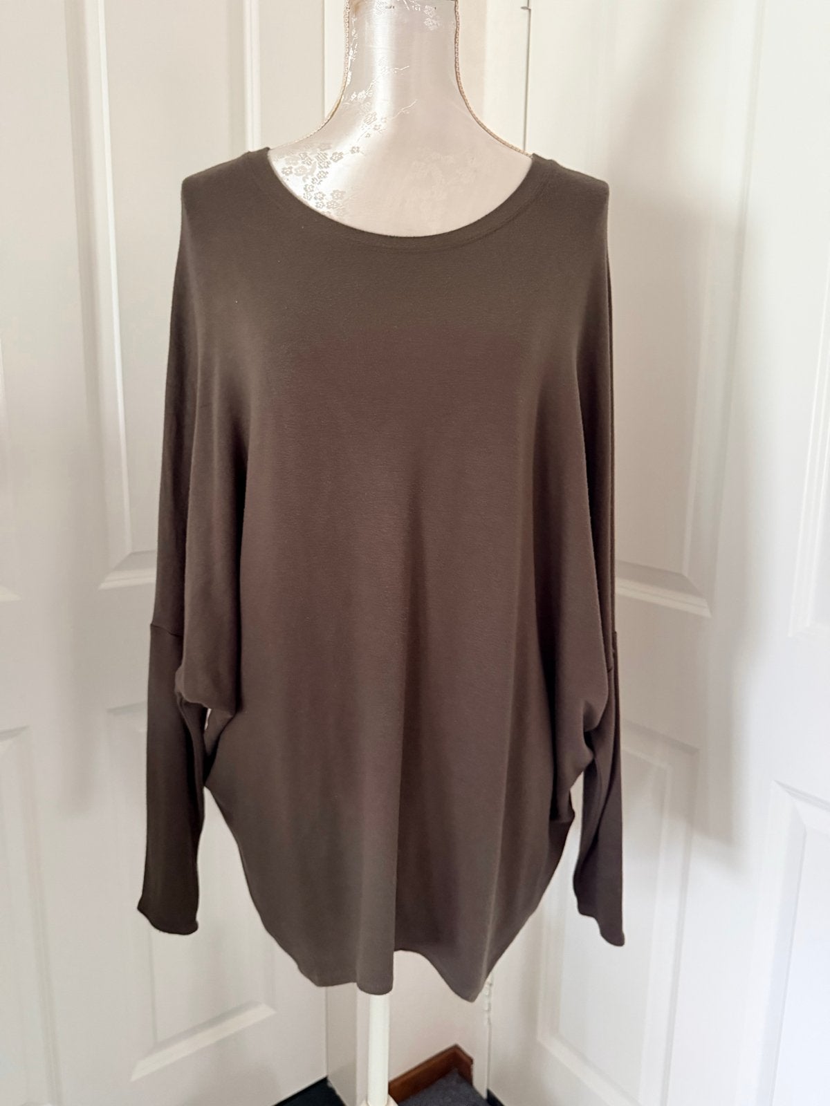 Eksept by Shoeby Trui Maat S, Bruin, Ophalen of Verzenden, Lange mouw, Maat 36 (S)