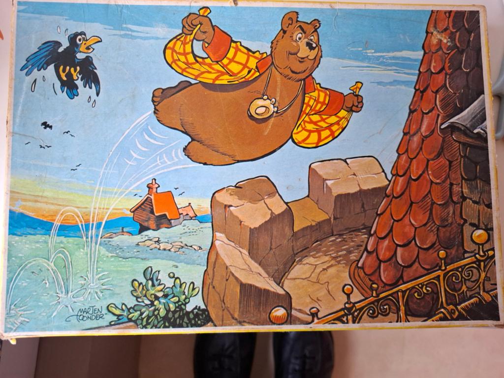 Leuke puzzel van oliver bommel 1 stukje ontbreekt., Ophalen of Verzenden