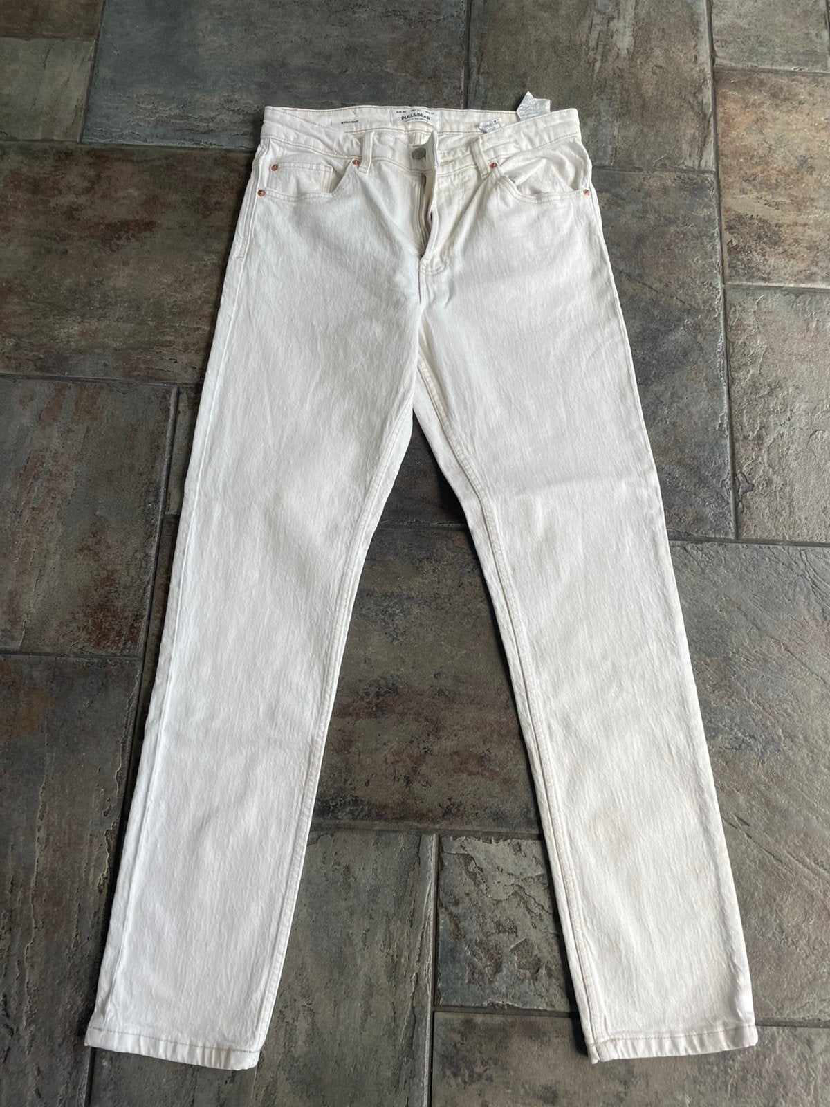 Pull&Bear straight broek maat 40, Ophalen of Verzenden, Zo goed als nieuw, Overige kleuren, Overige jeansmaten