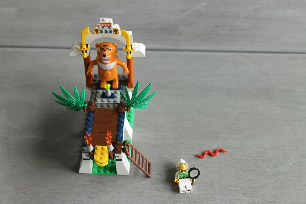 lego orient expedition Tugurah's Roar 7411, Overige thema's, Lego, Ophalen of Verzenden, Zo goed als nieuw