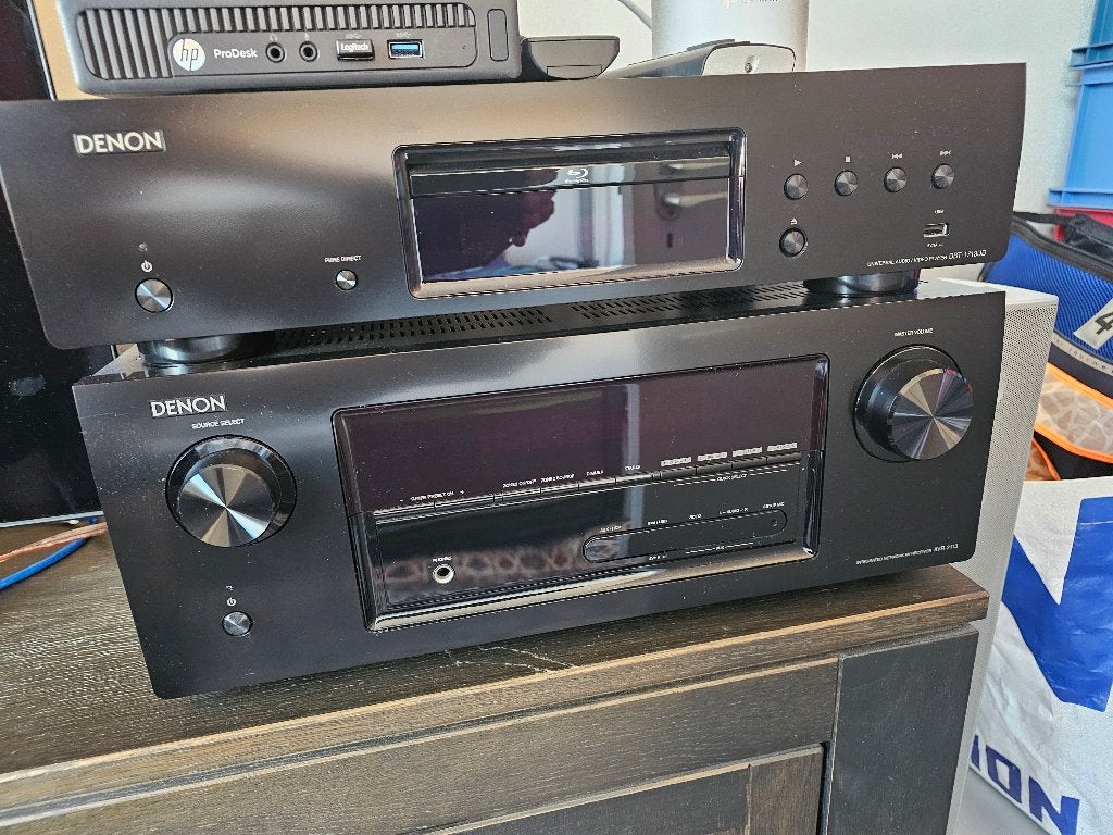 Denon + Canton 5.1 TOP SET weg=pech, Blu-ray-speler, 70 watt of meer, Zo goed als nieuw, 5.1-systeem