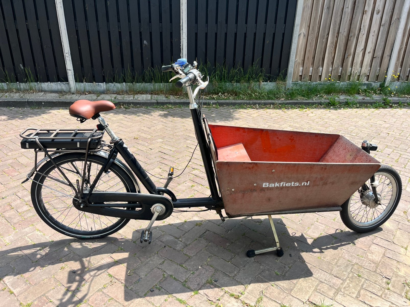 Elektrische bakfiets cargo long, Fietsen en Brommers, Fietsen | Bakfietsen, Ophalen, Zo goed als nieuw, 4 kinderen of meer, Elektrisch