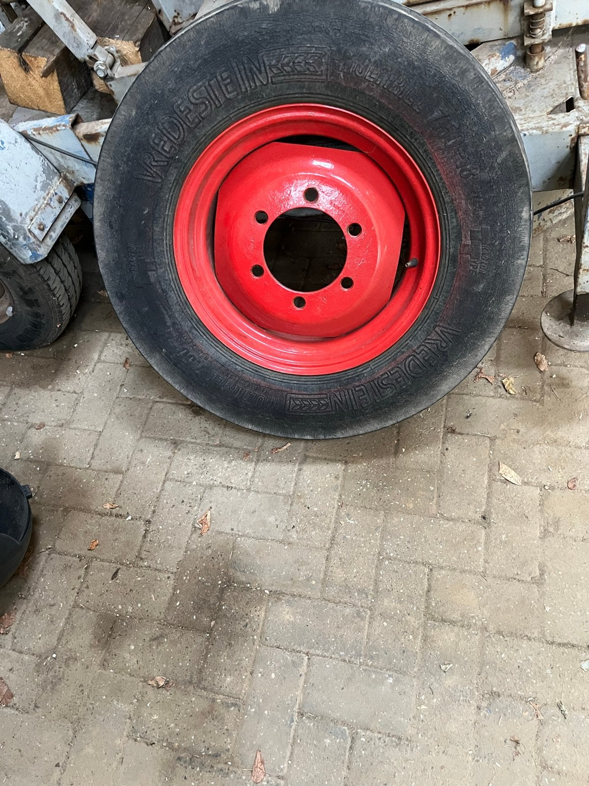 Vredestein Multitrac 7.50-18 tractorband met velg, Zakelijke goederen, Agrarisch | Onderdelen | Banden, Velgen en Assen, Ophalen of Verzenden