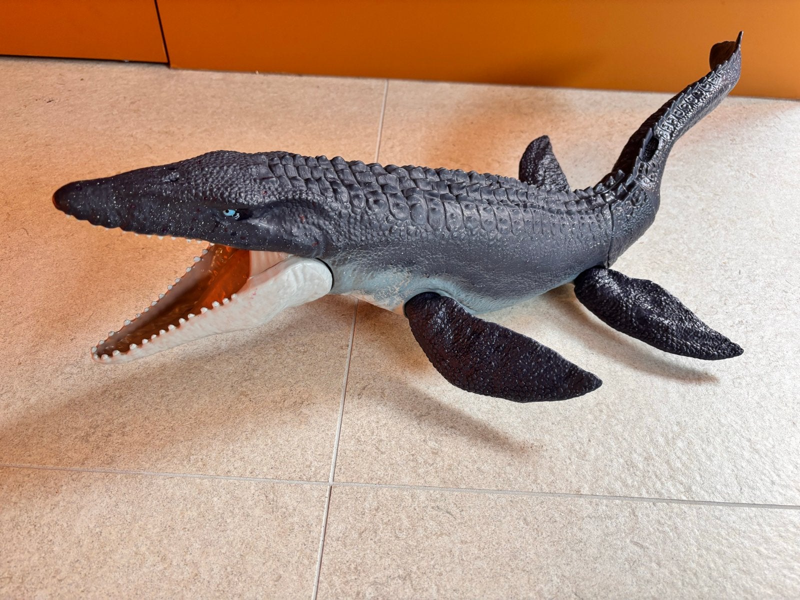 Mosasaurus Jurassic World actiefiguur, Verzenden, Zo goed als nieuw