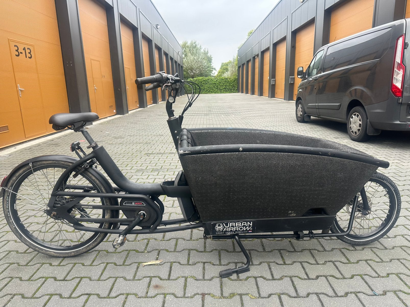 Urban arrow bosch elektrische bakfiets, Ophalen, 1 kind