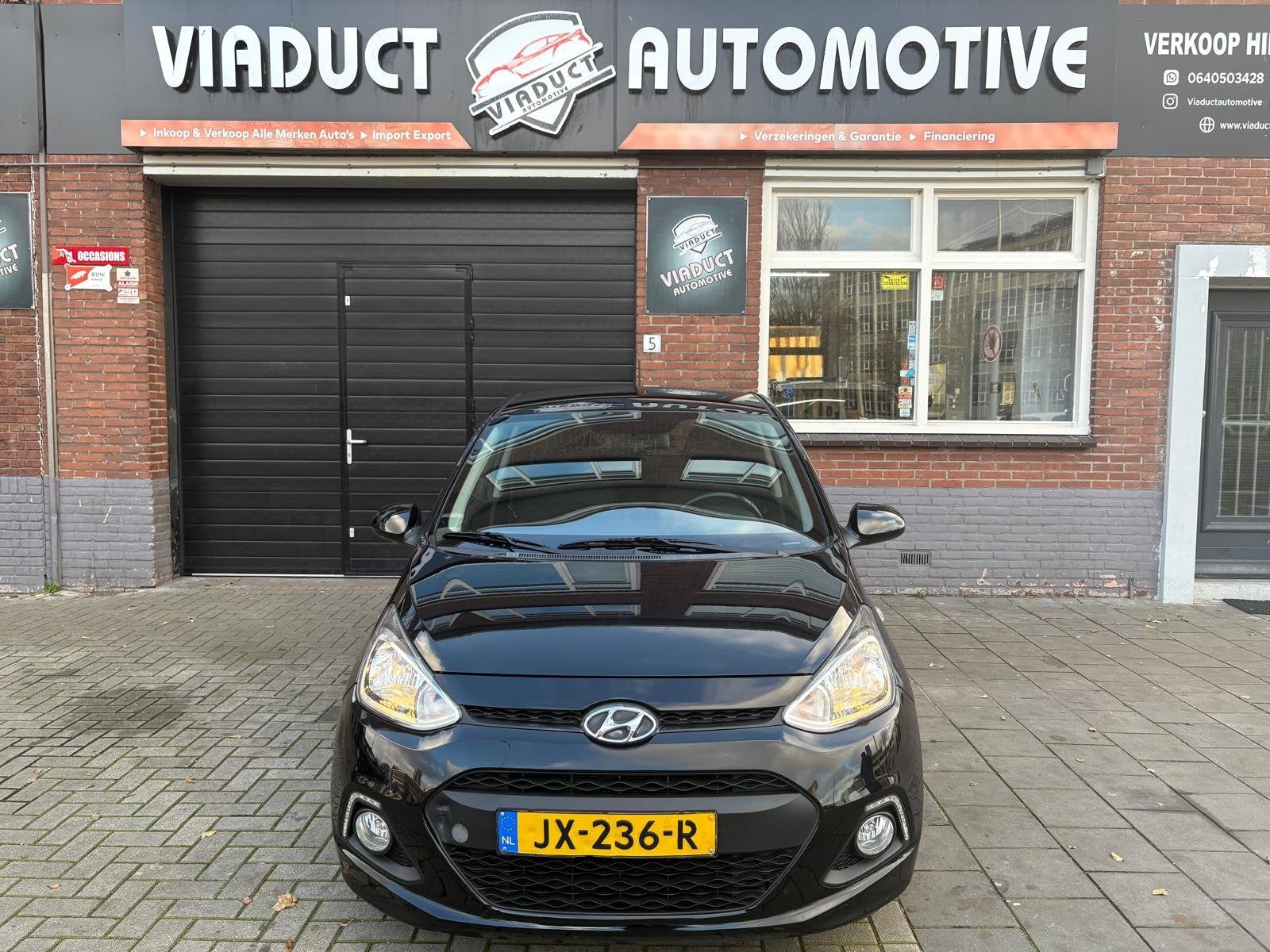 Hyundai I10 1.0i i-Motion Go! 2016 NAP, Auto's, Voorwielaandrijving, Dealer onderhouden, Stof, Gebruikt