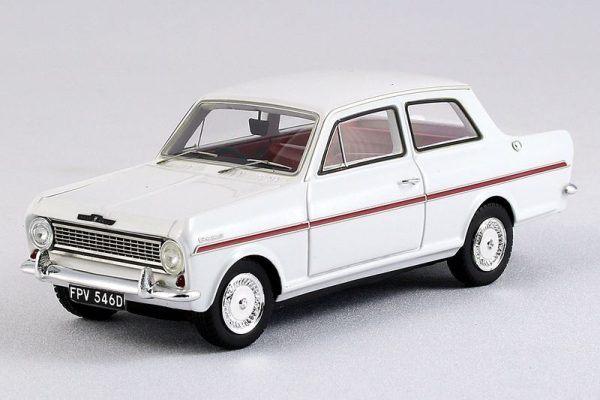 Vauxhall Viva HA SL90 1966 wit (1:43, Silas Models), Overige merken, Auto, Silas Models, Nieuw