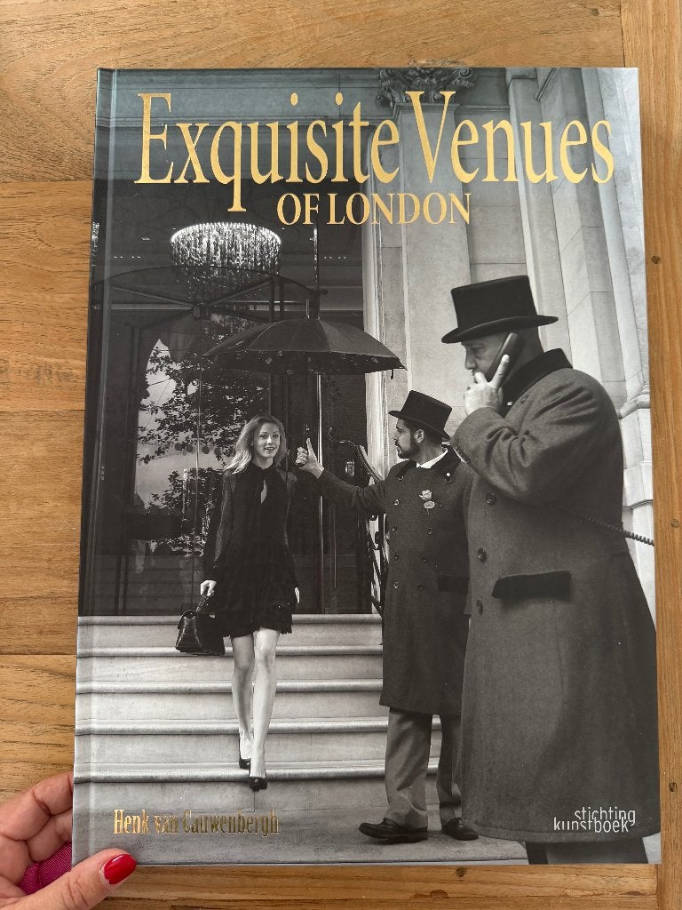 Luxe Coffee table book Exquisite Venues of London Cauwenberg, Ophalen of Verzenden, Zo goed als nieuw, Overige onderwerpen, Henk van Cauwenbergh