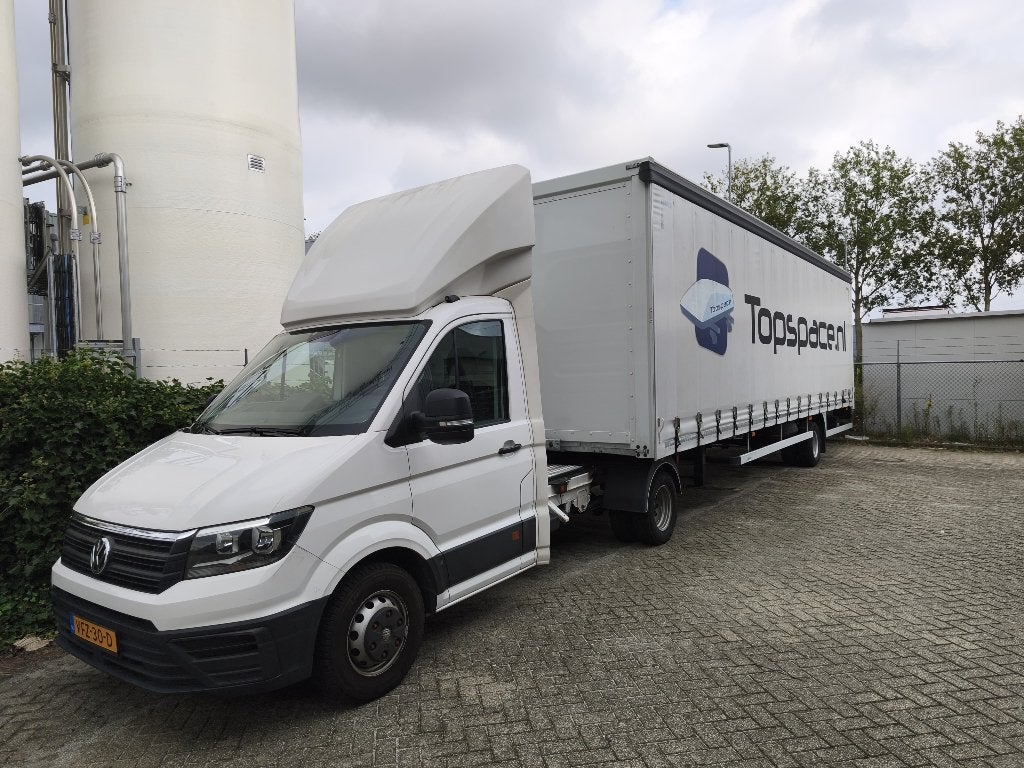 VW Crafter 2020 BE-Combinatie, 2x schuifzeil, laadklep, ZGAN, Auto's, Stof, Euro 6, 4 cilinders, Volkswagen