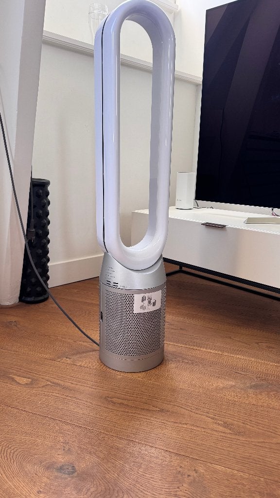 Dyson Pure Cool luchtreiniger + ventilator wit/zilver, Witgoed en Apparatuur, Luchtbehandelingsapparatuur, Zo goed als nieuw, Luchtreiniger