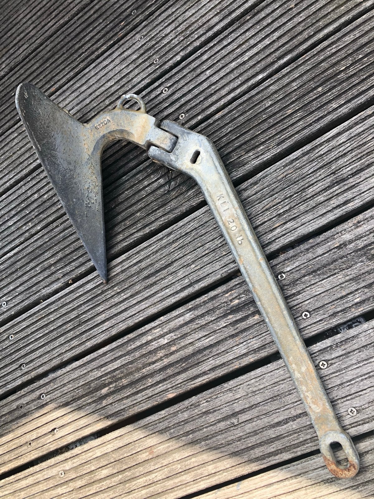 Anker 9 kg - Gebruikt maar in prima conditie, Ophalen, Gebruikt, Overige typen