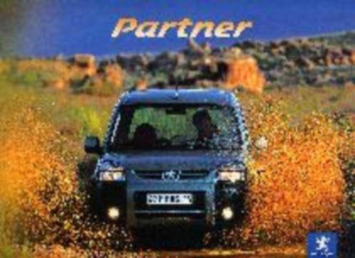 Peugeot Bipper, Partner, 806 of 807 brochure/auto folder, Ophalen, Peugeot