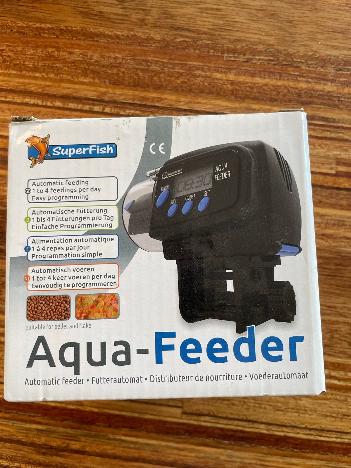SuperFish Aqua-Feeder - Automatische Voederautomaat, Ophalen of Verzenden, Gebruikt, Juwel