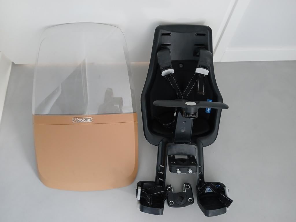 Bobike mini exclusive fietsstoeltje voor +scherm +2 adapters, Ophalen