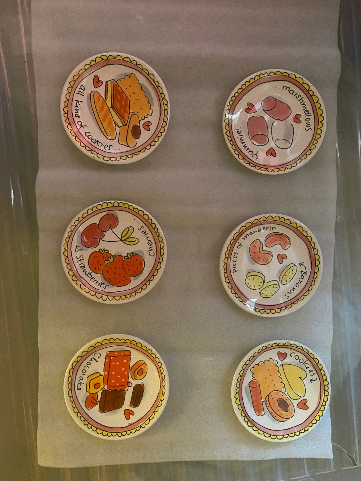 Blond Amsterdam petit four (6 stuks), Ophalen of Verzenden